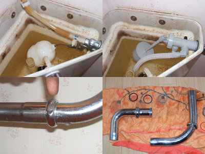 トイレボールタップの交換や水漏れ修理